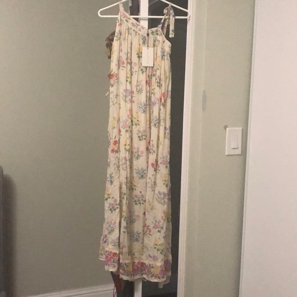spell posy maxi dress